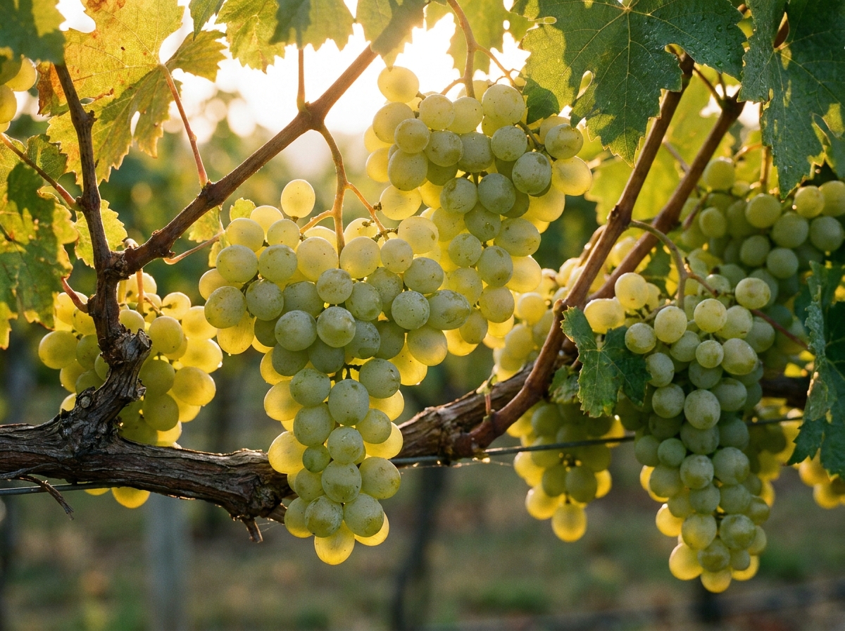 Close-up of green grapes