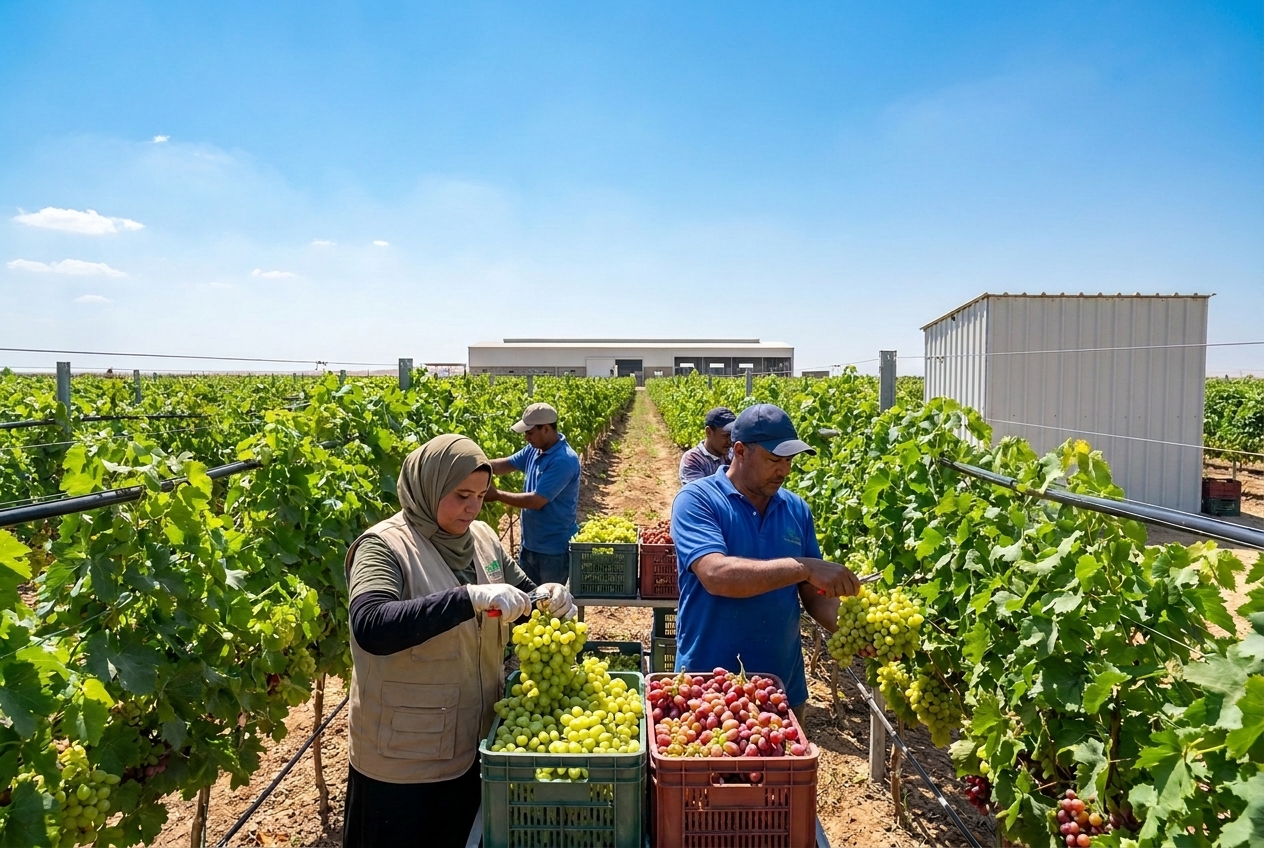Egyptian grape harvest